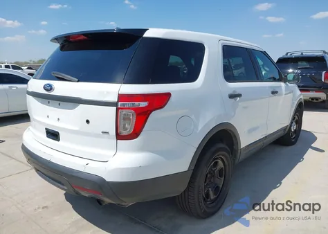 2013 Ford Police Interceptor из США, поврежденный, VIN 1FM5K8AR5DGA63924